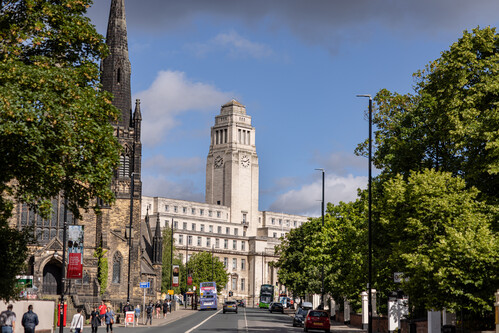 The Parkinson Building on Campus